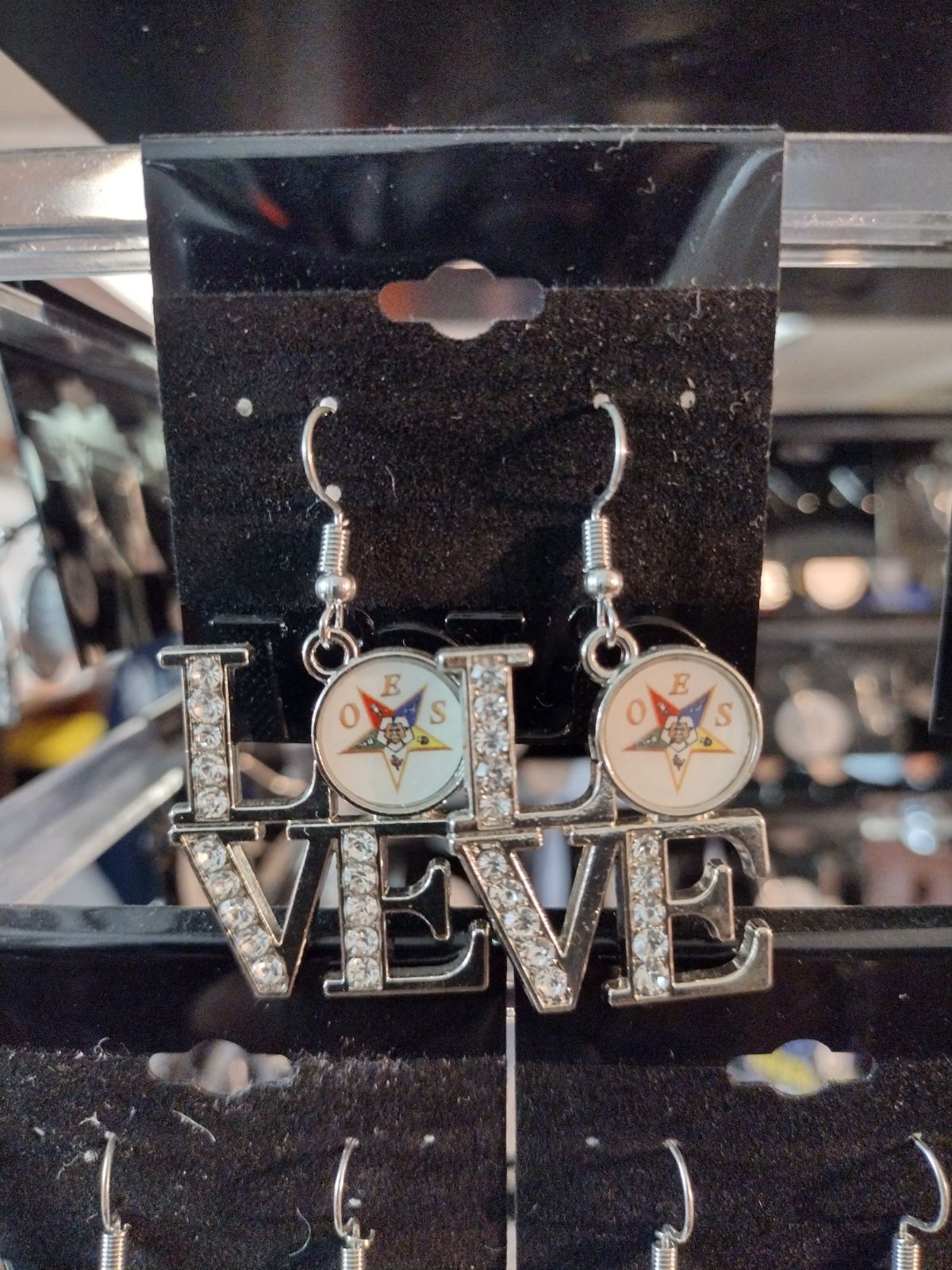 LOVE OES Stainless Earrings