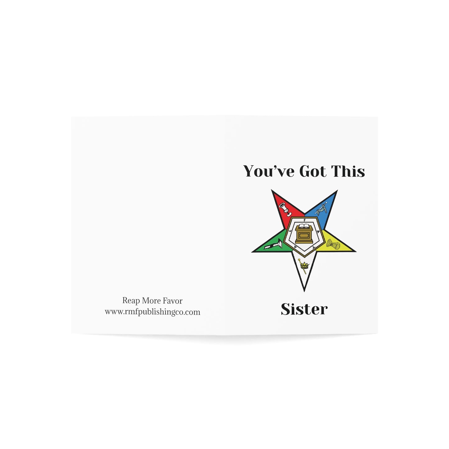 You've Got This Sister Greeting Cards (1, 10, 30, and 50pcs)