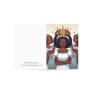 New Worthy Matron Too Greeting Cards (1, 10, 30, and 50pcs)