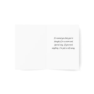A Sister's Sympathy Greeting Cards (1, 10, 30, and 50pcs)
