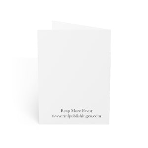 New Worthy Matron Too Greeting Cards (1, 10, 30, and 50pcs)