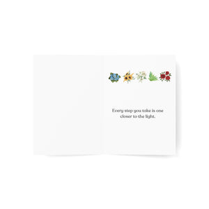 Every Step You Take Greeting Cards (1, 10, 30, and 50pcs)