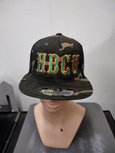 Load image into Gallery viewer, Camo and Mesh HBCU hats

