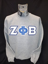 Load image into Gallery viewer, Sweatshirt with Applique Letters
