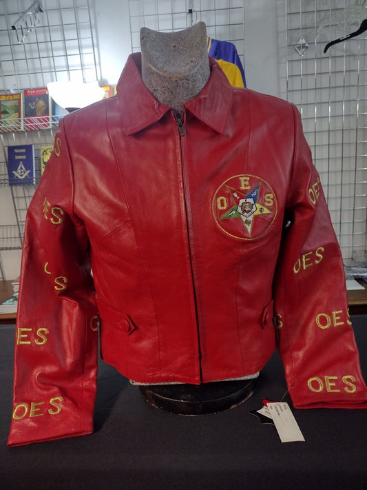 Ladies OES Leather Jacket