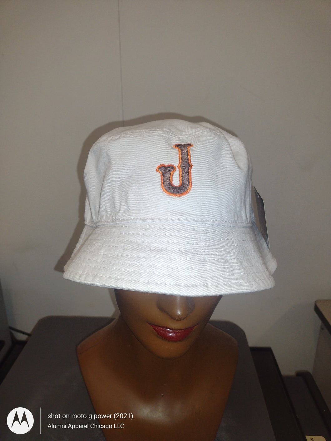 Julian White Bucket Hat