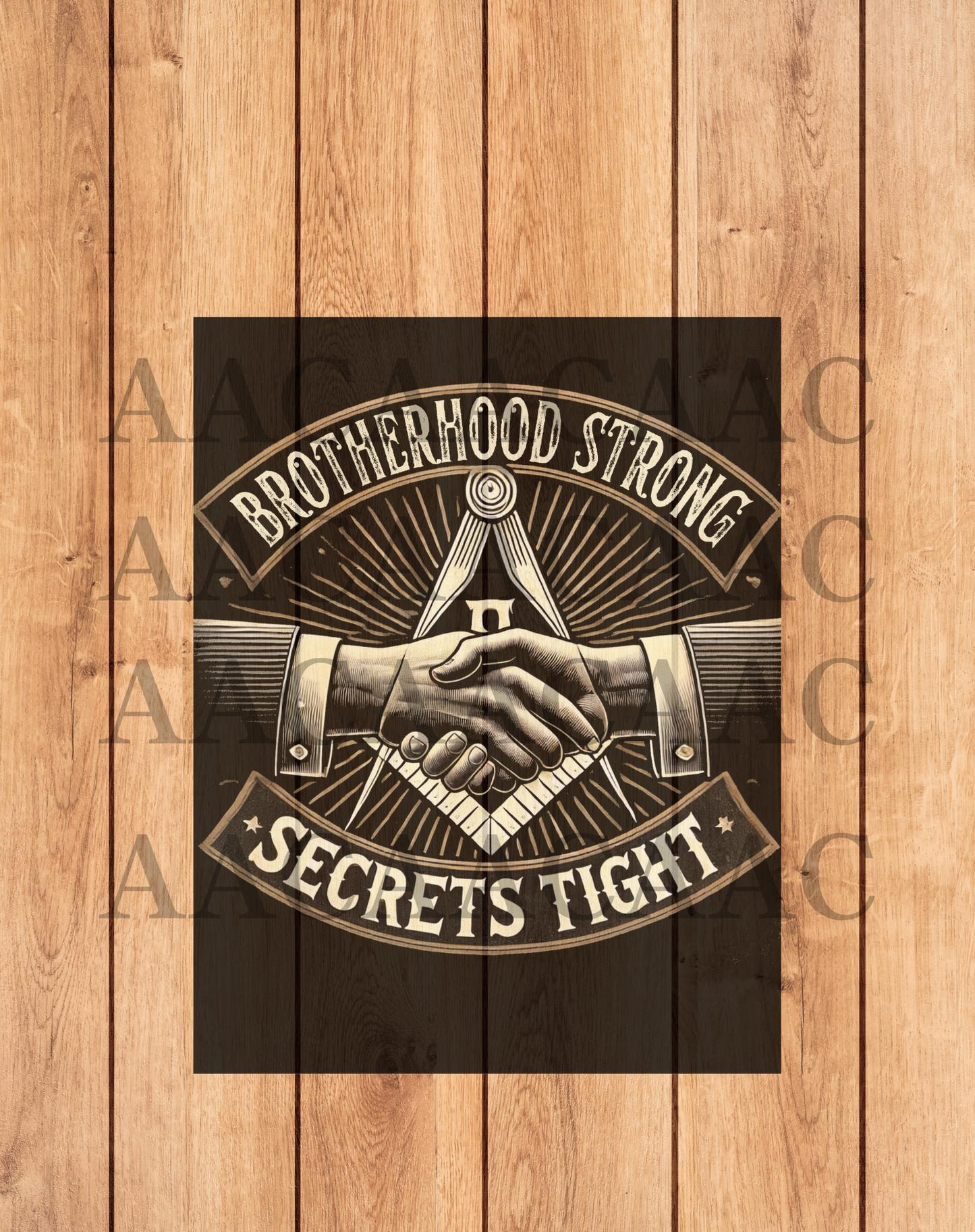 Brotherhood Strong Secrets Tight Design