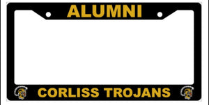 Corliss Trojans License frame