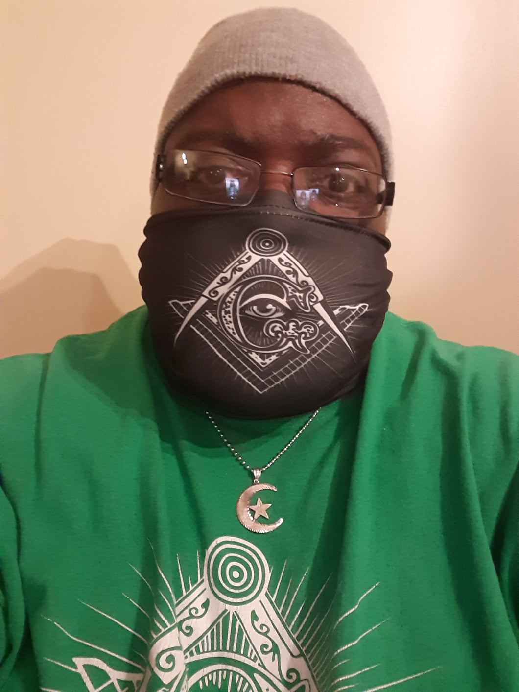 Masonic Face Covering