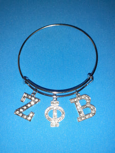 Bangle with letters