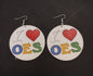 OES Wooden Earrings Part 2